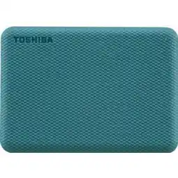 Alternate Toshiba Canvio Advance, 1 TB externe harde schijf Groen, HDTCA10EG3AA, USB 3.2 Gen 1 aanbieding