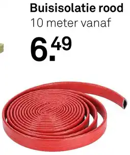 Karwei Buisisolatie rood aanbieding