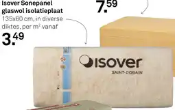 Karwei Isover Sonepanel glaswol isolatieplaat aanbieding