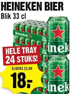 Dirck 3 Heineken bier aanbieding