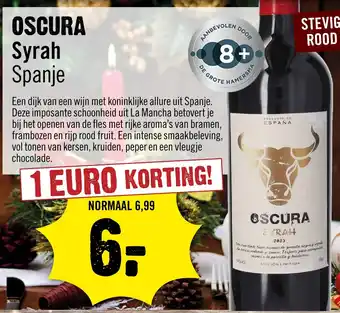 Dirck 3 Oscura Syrah aanbieding