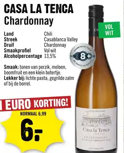 Dirck 3 Casa La Tenca Chardonnay aanbieding