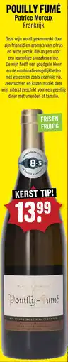 Dirck 3 Pouilly Fumé Patrice Moreux aanbieding