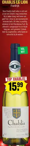 Dirck 3 Chablis Le Lion aanbieding