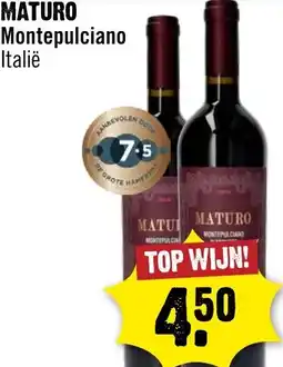 Dirck 3 Maturo Montepulciano aanbieding