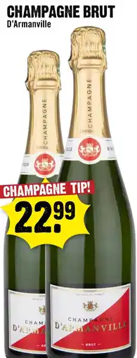 Dirck 3 Champagne Brut D'Armanville aanbieding