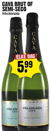 Dirck 3 Cava brut of semi-seco Viña Adelaida aanbieding