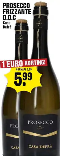 Dirck 3 Prosecco frizzante D.O.C aanbieding