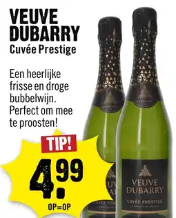 Dirck 3 Veuve Dubarry Cuvée Prestige aanbieding