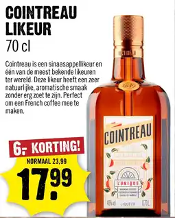 Dirck 3 Cointreau likeur aanbieding