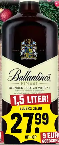 Dirck 3 Ballantine's aanbieding