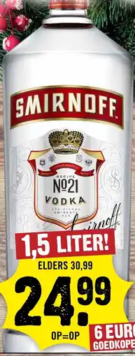 Dirck 3 Smirnoff aanbieding