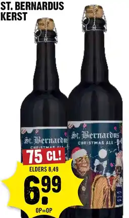 Dirck 3 St. bernardus kerst aanbieding