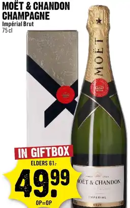 Dirck 3 Moët & chandon champagne Impérial Brut aanbieding