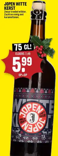 Dirck 3 Jopen witte kerst aanbieding