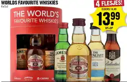 Dirck 3 Worlds favourite whiskies aanbieding