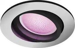 Coolblue Philips Hue Centura inbouwspot White and Color - rond - Aluminium aanbieding