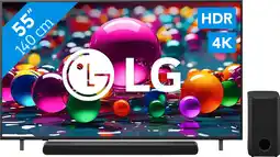 Coolblue LG 55 4K Smart UA75 + LG DS77TY aanbieding