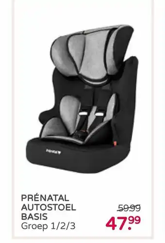 Prenatal Autostoel basis groep 1/2/3 aanbieding