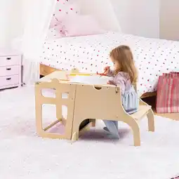 Action Leertoren met tafeltje en tekenbord aanbieding