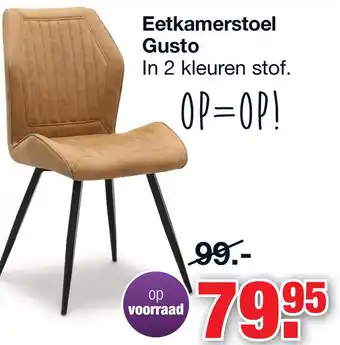 Budget Home Store Eetkamerstoel Gusto aanbieding