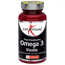 Holland & Barrett Lucovitaal Puur Omega 3 Koudwater Visolie (50 Capsules) aanbieding