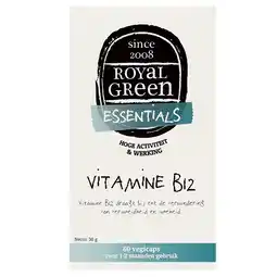 Holland & Barrett Royal Green Vitamine B12, 500mcg (60 Capsules) aanbieding