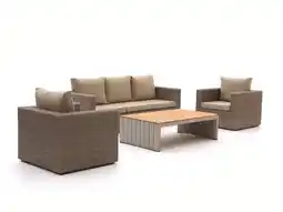 Kees Smit Intenso Carpino/Ummari stoel-bank loungeset 4-delig aanbieding