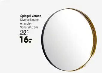 Kwantum Spiegel Verona aanbieding