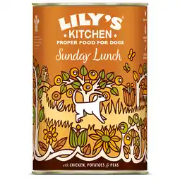 Zooplus Lily's Kitchen Vispastei met Erwten 6 x 400 g - Huhn mit Kartoffeln & Erbsen aanbieding