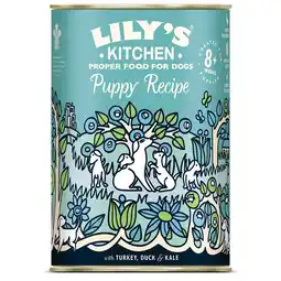 Zooplus Lily's Kitchen Puppy 6 x 400 g Hondenvoer - Kalkoen & Eend aanbieding