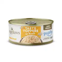 Zooplus Voordeelpakket: 24x156g Applaws Puppy Taste Toppers in bouillon kipfilet nat hondenvoer aanbieding