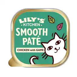 Zooplus 19x 85g Lily's Kitchen Smooth Paté Selection Kip & wild natvoer voor katten aanbieding