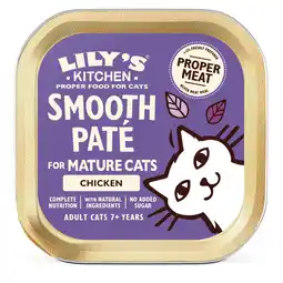 Zooplus Lily's Kitchen Senior Smooth Paté Selection 19 x 85 g - Huhn aanbieding