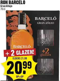 Dirck 3 Ron Barceló Gran Añejo aanbieding