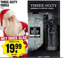 Dirck 3 Three-sixty vodka aanbieding