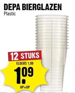 Dirck 3 Depa bierglazen aanbieding