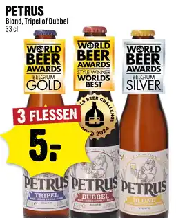 Dirck 3 Petrus Blond, Tripel of Dubbel aanbieding