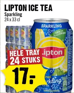 Dirck 3 Lipton ice tea Sparkling aanbieding