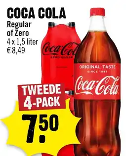 Dirck 3 Coca cola Regular of Zero aanbieding