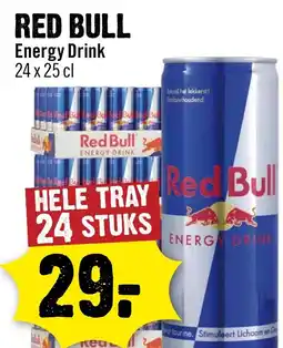 Dirck 3 Red bull Energy Drink aanbieding