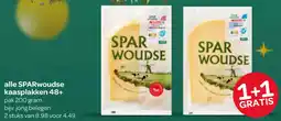 Spar Alle SPARwoudse kaasplakken 48+ aanbieding