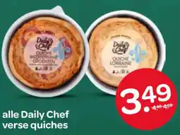 Spar Alle Daily Chef verse quiches aanbieding