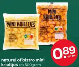 Spar Naturel of bistro mini krieltjes aanbieding