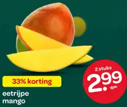 Spar Eetrijpe mango aanbieding