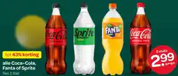 Spar Alle Coca-Cola, Fanta of Sprite aanbieding