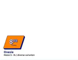 Action Onesie aanbieding