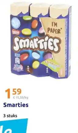 Action Smarties aanbieding