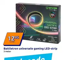 Action Battletron universele gaming LED-strip aanbieding