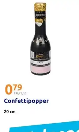 Action Confettipopper aanbieding